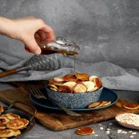 Owsiane mini pancakes