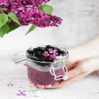 Deser jagodowy z chia