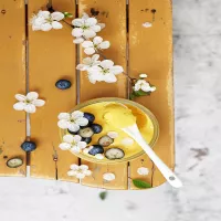 Lekki mus z mango. FIT deser na lato.