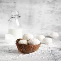 Zdrowe kulki kokosowe