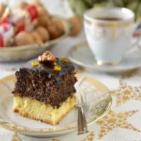 Makowiec na kruchym spodzie