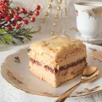 Ciasto budyniowe na petitkach