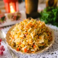 Surówka z kiszonej kapusty