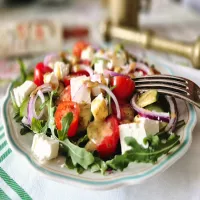 Sałatka z rukolą i fetą