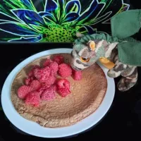 Szybkie omlety kakaowe z serka wiejskiego