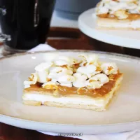 Ciasto Toffi z popcornem