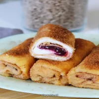 Krokiety z twarogiem na słodko