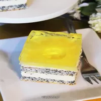 Ciasto Makowy Ananasek z galaretką