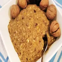 Uszka z mąki orkiszowej z kasztanami