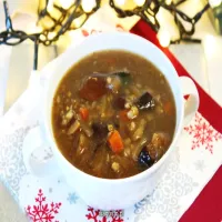 Zupa wigilijna z mrożonych grzybów