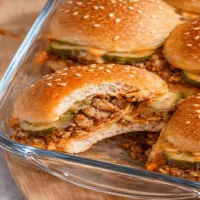 Zapiekane mini burgery (bez mięsa)