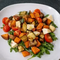 Pieczone warzywa z serem