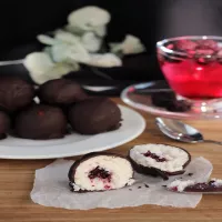 Kokosowe kulki z twarogu