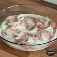 Kotlety schabowe moczone w mleku i cebuli