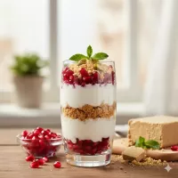 Słodki początek dnia – ekspresowe śniadanie z chałwą i bitą śmietaną