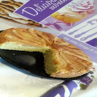 Ciasto na mące kokosowej z gruszkami