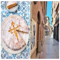 Hiszpańskie ciasto migdałowe