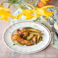 Klasyczny złoty kurczak