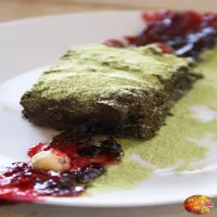 Ciasto "Leśne Runo" z mąki dyniowej - gluten free, lactose free, LOW FODMAP