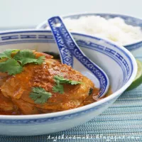 Udka kurczaka duszone w mleku kokosowym