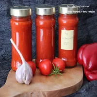 Sos z pieczonych warzyw