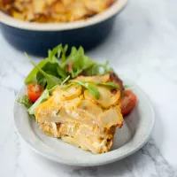 Zapiekanka ziemniaczana z dynią