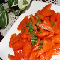 Karmelizowana marchewka