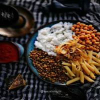 Koshari – klasyczne egipskie danie uliczne