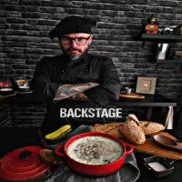 Rillettes z kurczaka z leśnymi grzybami