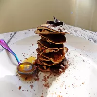 Czekoladowe pancakes z 3 składników
