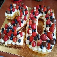 Tort urodzinowy "20"