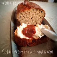 Szybki i prosty chleb z twarożkiem