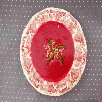 Krem z pieczonych buraków