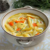 Zupa z fasolką szparagową