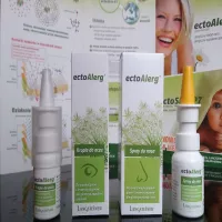 Testujemy ectoAlerg: krople do oczu oraz spray do nosa.