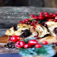 Świąteczna rolada z kurczaka