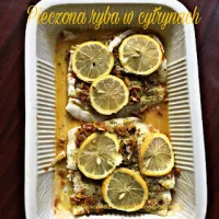 Ryba pieczona w cytrynach