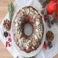 Babka miodowa z czekoladową polewą
