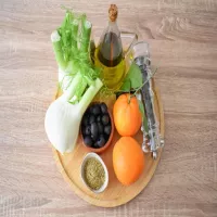 Sałatka po sycylijsku z fenkułem, pomarańczami i oliwkami