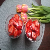 Truskawki z masą mascarpone