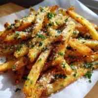 Air Fryer Garlic Parmesan Fries: 5 Simple Steps to Joy
