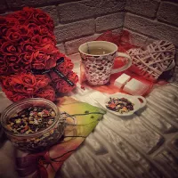 Kwiatuszek na Walentynki