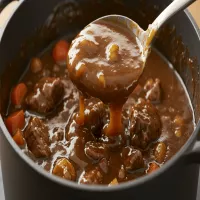 Sos do potrawki, który idealnie zagęści danie – zapomnij raz na zawsze o mące