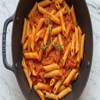 Szybki sos do makaronu, gdy lodówka świeci pustkami – 3 składniki i zaledwie 10 minut