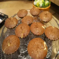 Kakaowe babeczki z twarogiem