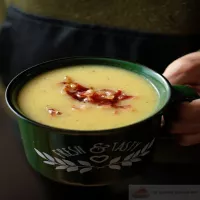 KREM Z ZIEMNIAKÓW Z BOCZKIEM