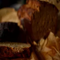 Chlebek bananowy z orzechami. Chlebek bananowy bez cukru :)