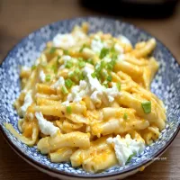 Makaron w sosie dyniowo -śmietankowo -serowym