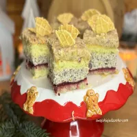 Delicja makowo - orzechowa