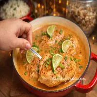 Tajski kurczak orzechowy w kilka minut